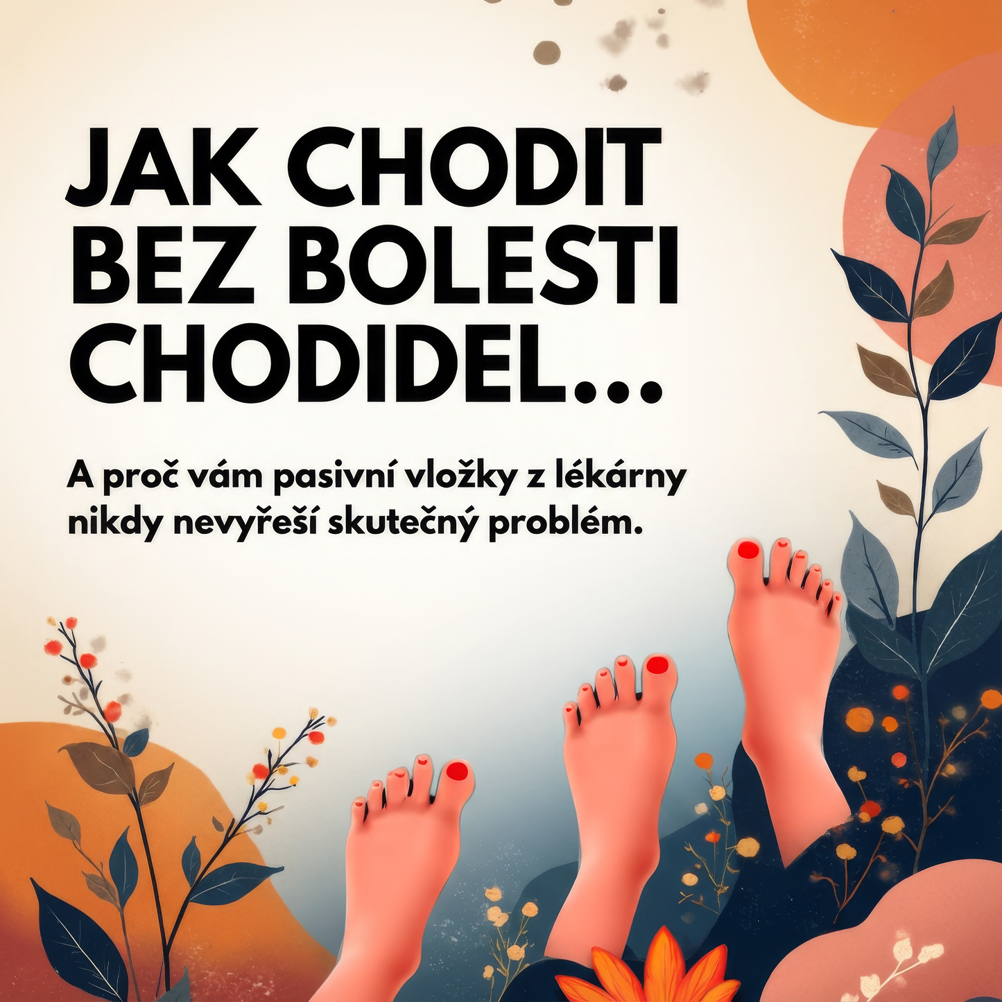 E-book – Jak chodit bez bolesti chodidel